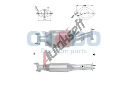 Oyodo Katalyz�tor OYD 10N0034-OYO, 10N0034-OYO