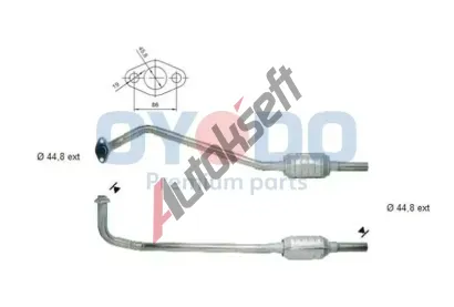 Oyodo Katalyz�tor OYD 10N0035-OYO, 10N0035-OYO