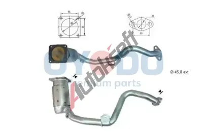 Oyodo Katalyz�tor OYD 10N0038-OYO, 10N0038-OYO