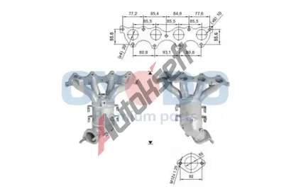 Oyodo Katalyz�tor OYD 10N0042-OYO, 10N0042-OYO