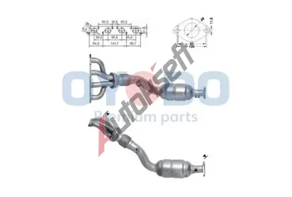 Oyodo Katalyz�tor OYD 10N0047-OYO, 10N0047-OYO