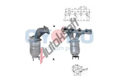 Oyodo Katalyz�tor OYD 10N0054-OYO, 10N0054-OYO