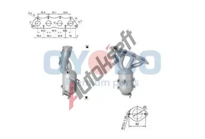 Oyodo Katalyzátor OYD 10N0063-OYO, 10N0063-OYO Oyodo Katalyzátor OYD 10N0063-OYO, 10N0063-OYO