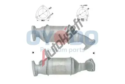 Oyodo Katalyz�tor OYD 10N0076-OYO, 10N0076-OYO