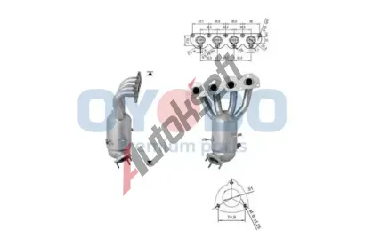 Oyodo Katalyz�tor OYD 10N0077-OYO, 10N0077-OYO