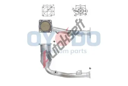 Oyodo Katalyzátor OYD 10N0082-OYO, 10N0082-OYO Oyodo Katalyzátor OYD 10N0082-OYO, 10N0082-OYO