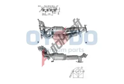 Oyodo Katalyzátor OYD 10N0089-OYO, 10N0089-OYO Oyodo Katalyzátor OYD 10N0089-OYO, 10N0089-OYO