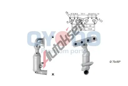 Oyodo Katalyz�tor OYD 10N0101-OYO, 10N0101-OYO