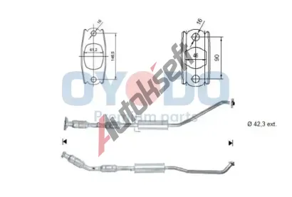 Oyodo Katalyzátor OYD 10N0120-OYO, 10N0120-OYO Oyodo Katalyzátor OYD 10N0120-OYO, 10N0120-OYO
