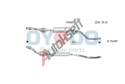 Oyodo Katalyz�tor OYD 10N0125-OYO, 10N0125-OYO