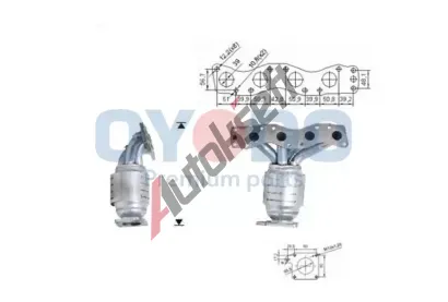 Oyodo Katalyzátor OYD 10N0159-OYO, 10N0159-OYO Oyodo Katalyzátor OYD 10N0159-OYO, 10N0159-OYO