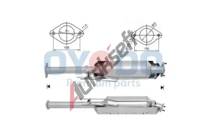 Oyodo Filtr pevných částic OYD 20N0018-OYO, 20N0018-OYO Oyodo Filtr pevných částic OYD 20N0018-OYO, 20N0018-OYO