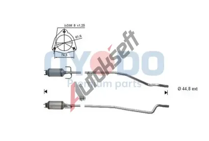 Oyodo Filtr pevn�ch ��stic OYD 20N0043-OYO, 20N0043-OYO