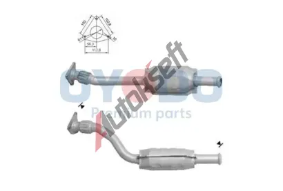 Oyodo Katalyzátor OYD 20N0051-OYO, 20N0051-OYO Oyodo Katalyzátor OYD 20N0051-OYO, 20N0051-OYO