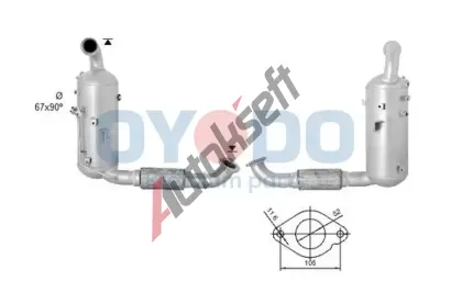 Oyodo Filtr pevn�ch ��stic OYD 20N0057-OYO, 20N0057-OYO