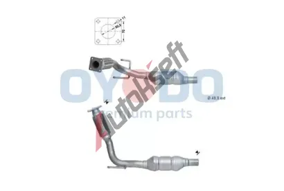 Oyodo Katalyzátor OYD 20N0067-OYO, 20N0067-OYO Oyodo Katalyzátor OYD 20N0067-OYO, 20N0067-OYO