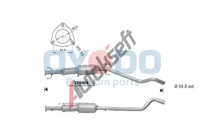 Oyodo Filtr pevn�ch ��stic OYD 20N0084-OYO, 20N0084-OYO