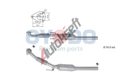 Oyodo Katalyz�tor OYD 20N0100-OYO, 20N0100-OYO