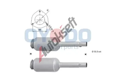 Oyodo Filtr pevných částic OYD 20N0105-OYO, 20N0105-OYO Oyodo Filtr pevných částic OYD 20N0105-OYO, 20N0105-OYO
