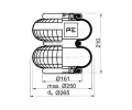 Mch pneumatickho odpruen PE Automotive ‐ PEA 084.127-71A