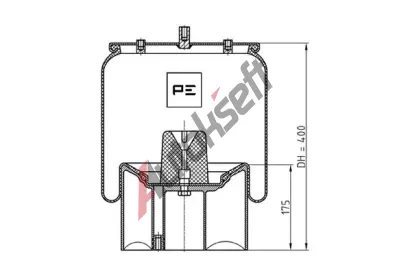 PE Automotive Mch pneumatickho odpruen PEA 084.268-71A, 084.268-71A