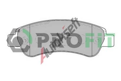 PROFIT Sada brzdovch destiek PFT 5000-1927, 5000-1927