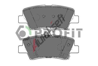 PROFIT Sada brzdovch destiek PFT 5000-4387, 5000-4387