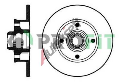 PROFIT Brzdov kotou - 226 mm PFT 5010-0137, 5010-0137