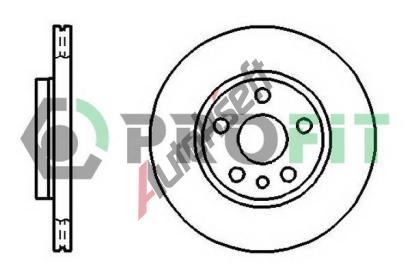 PROFIT Brzdov kotou - 257 mm PFT 5010-0842, 5010-0842