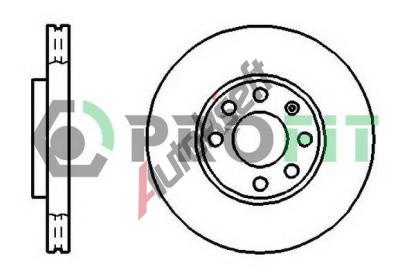 PROFIT Brzdov kotou - 256 mm PFT 5010-1041, 5010-1041