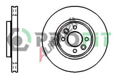 PROFIT Brzdov kotou - 280 mm PFT 5010-1124, 5010-1124