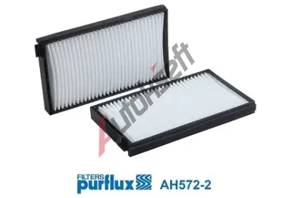 PURFLUX Filtr vzduchu v interiéru PFX AH572-2, AH572-2 PURFLUX Filtr vzduchu v interiéru PFX AH572-2, AH572-2