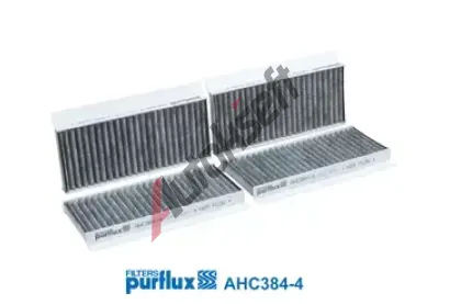 PURFLUX Filtr vzduchu v interiéru PFX AHC384-4, AHC384-4 PURFLUX Filtr vzduchu v interiéru PFX AHC384-4, AHC384-4