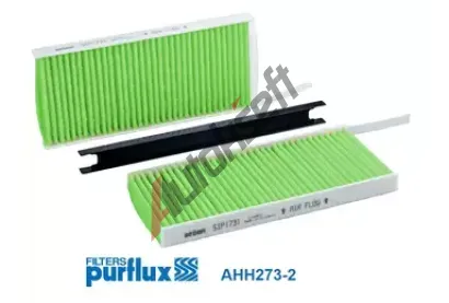 PURFLUX Filtr vzduchu v interiru CabinHepa+ PFX AHH273-2, AHH273-2