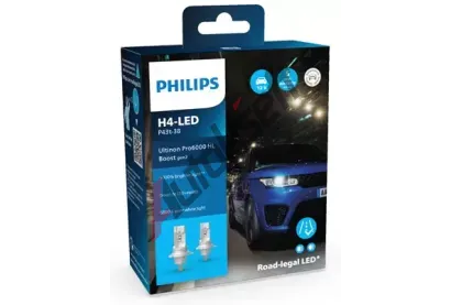 PHILIPS ��rovka d�lkov�ho sv�tlometu Ultinon Pro6000 Boost H4-LED gen2 PHI 11342U60B2X2, 11342U60B2X2