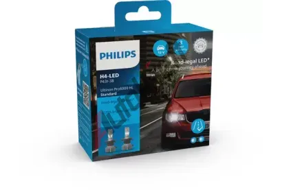 PHILIPS ��rovka d�lkov�ho sv�tlometu Ultinon Pro6000 Standard H4-LED PHI 11342U60SX2, 11342U60SX2