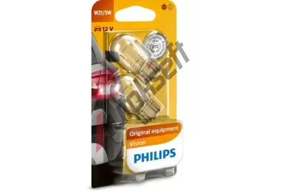 PHILIPS rovka W21/5W 12V 21/5W W3x16d PHI 12066B2, 12066B2