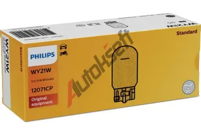 PHILIPS rovka WY21W 12V 21W W3x16d PHI 12071CP, 12071CP