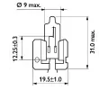 PHILIPS rovka H2 12V 55W X511 PHI 12311C1, 12311C1