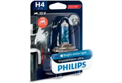 PHILIPS rovka dlkovho svtlometu CrystalVision ultra Moto PHI 12342CVUBW, 12342CVUBW
