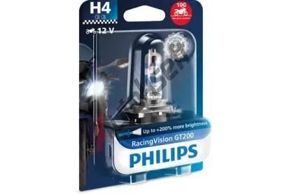 PHILIPS rovka dlkovho svtlometu RacingVision GT200 moto PHI 12342RGTBW, 12342RGTBW