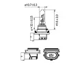 PHILIPS rovka dlkovho svtlometu PHI 12361B1, 12361B1