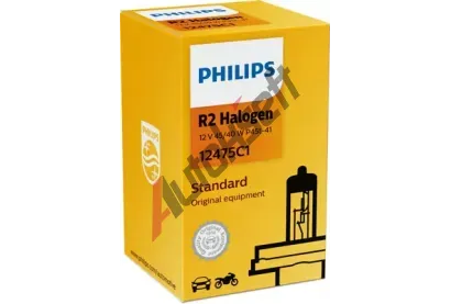 PHILIPS rovka R2 (Bilux) 12V 45/40W P45t-41 PHI 12475C1, 12475C1