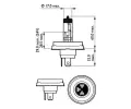 PHILIPS rovka R2 (Bilux) 12V 45/40W P45t-41 PHI 12475C1, 12475C1