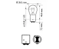 PHILIPS rovka P21/5W 12V 21/5W BAW15d PHI 12495CP, 12495CP