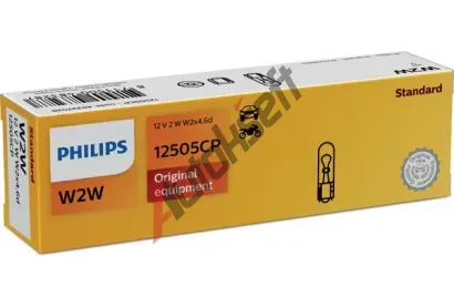 PHILIPS rovka 12V 2W W2x4,6d PHI 12505CP, 12505CP