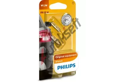 PHILIPS rovka 12V 1,2W W2x4,6d PHI 12516B2, 12516B2