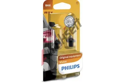 PHILIPS rovka 12V 1,2W BAX8,3s PHI 12597B2, 12597B2