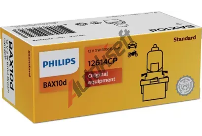 PHILIPS rovka 12V 3W B10d PHI 12614CP, 12614CP