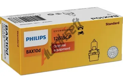 PHILIPS rovka 12V 5W B10d PHI 12615CP, 12615CP